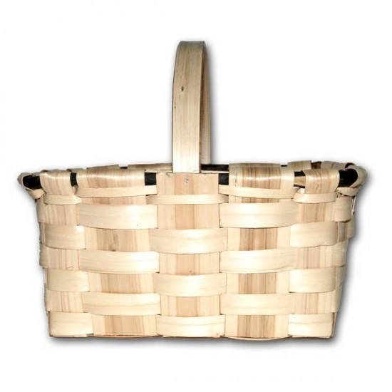Large chestnut mushroom basket (domestic manufacture)