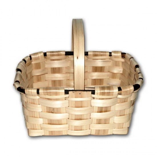 Large chestnut mushroom basket (domestic manufacture)