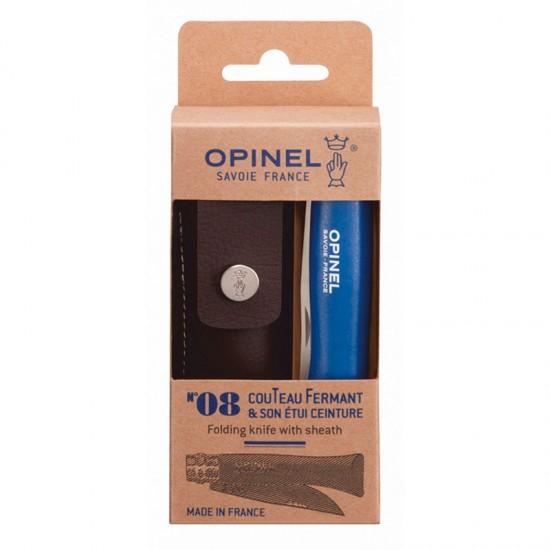 copy of Opinel nº8 case + leather case