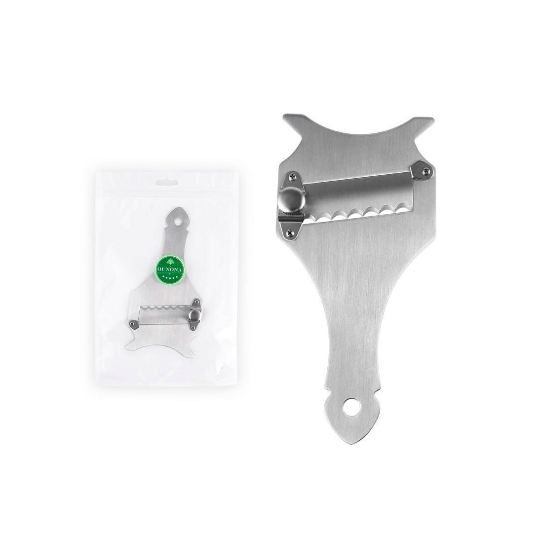 Stainless steel truffle cutter