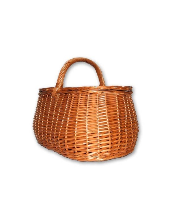 Wicker basket with lids 01