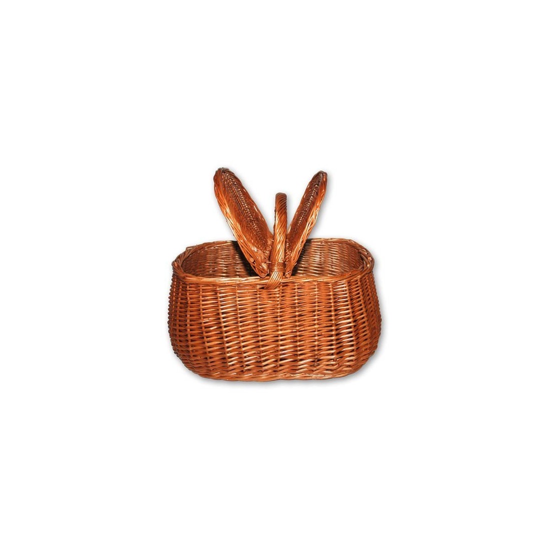 Panier en osier avec couvercles 01
