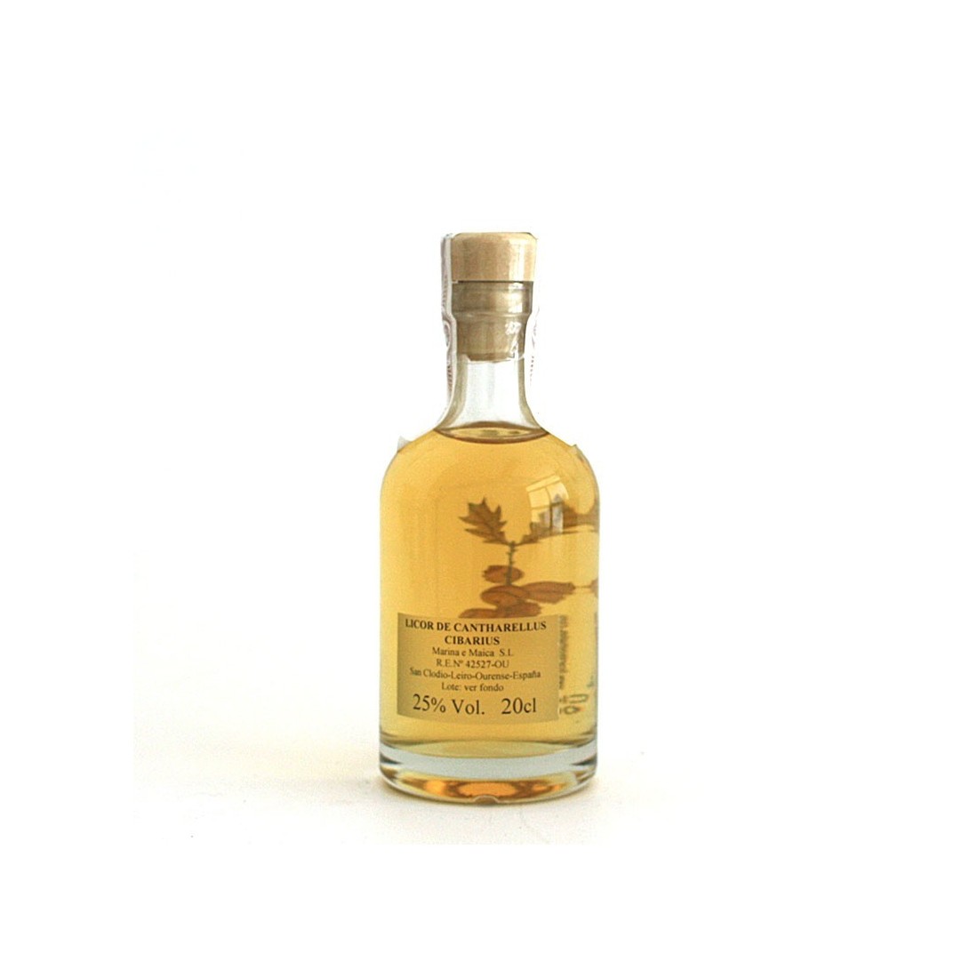 Liqueur de Rebozuelo, 25 cc.