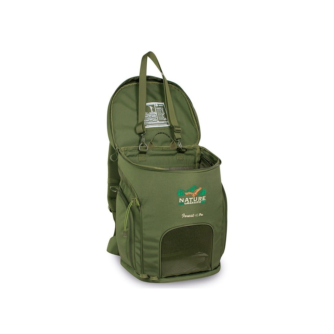 Mochila Marsupio 40L para Cogumelos - Ergonómica e...