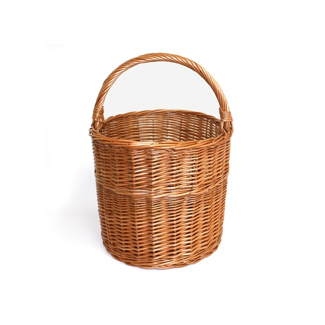 Tall Round Wicker Basket | Functional Art for Home & Outdoor Tall Round Wicker Basket | Functional Art for Home & Outdoor