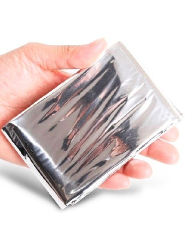 Manta térmica de supervivencia plata - Calor y protección 2