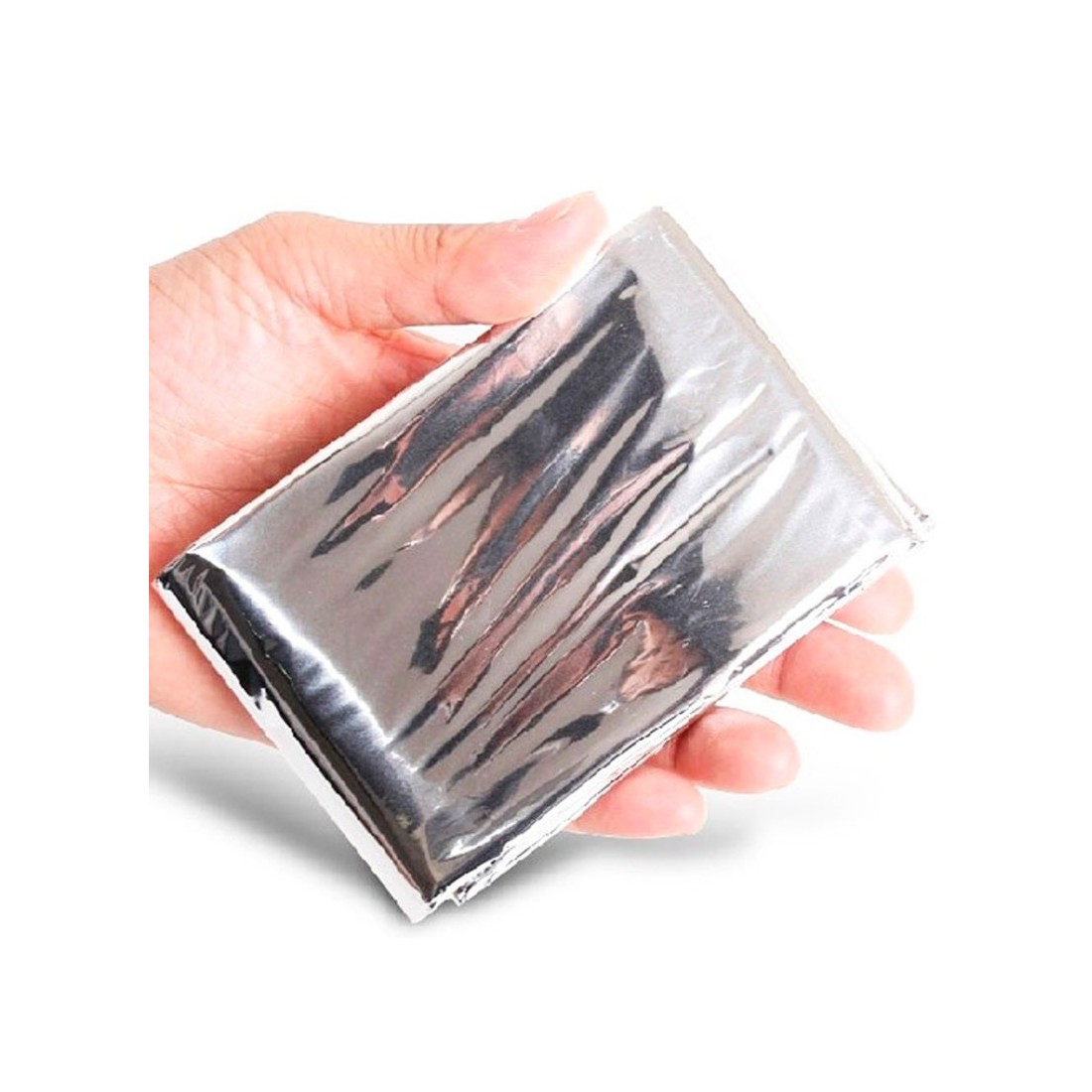 Silver Survival Thermal Blanket - Emergency Heat &...
