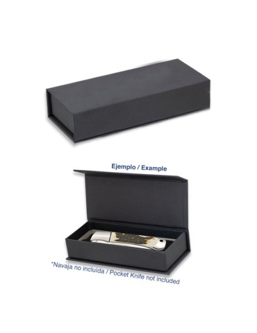 Caixa Preta Magnética 14,5x6x3 cm Proteção Elegante