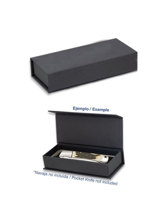 Caixa Preta Magnética 16x6,5x4 cm - Proteção Elegante