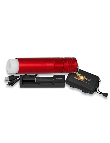 180 Lumen USB-Taschenlampe mit Magnet & Etui 2