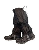 Schwarze TRIXES Gamaschen – Wind- & Wasserdicht