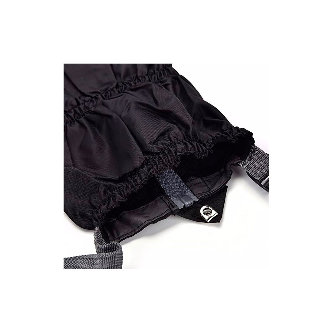 Black Polyester Leggings - Wind & Water Resistant Gaiters