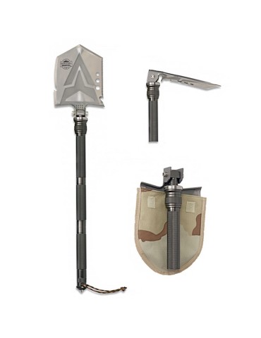 Professional Survival Shovel with 11 Uses