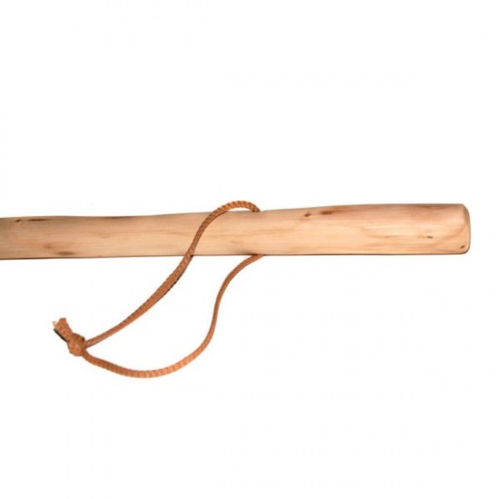 Bastón de madera natural para buscar setas