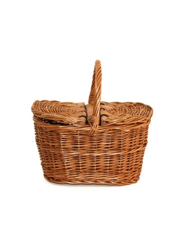 Cesta Mimbra con Coperchi Mini 09 - Eleganza Rustica 2