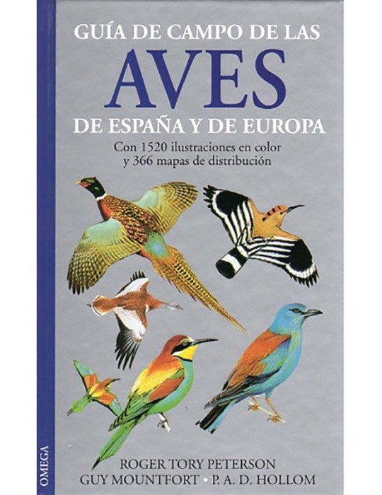 Guía Aves España Europa - 1520 Ilustraciones y 366 Mapas Guía Aves España Europa - 1520 Ilustraciones y 366 Mapas