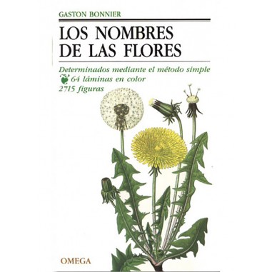 LOS NOMBRES DE LAS FLORES G. Bonnier