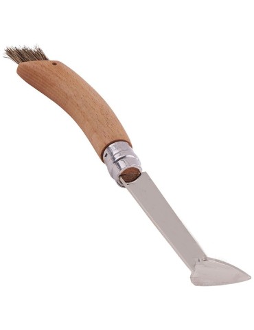 Couteau Truffier avec Brosse - Ergonomique et Précis