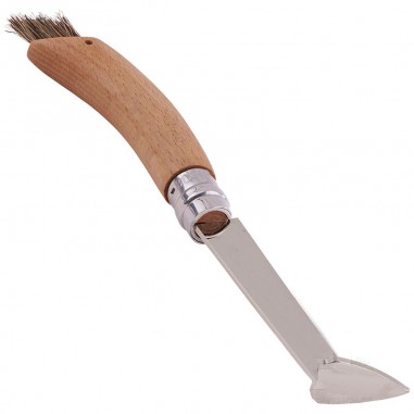 Truffle knife with brush