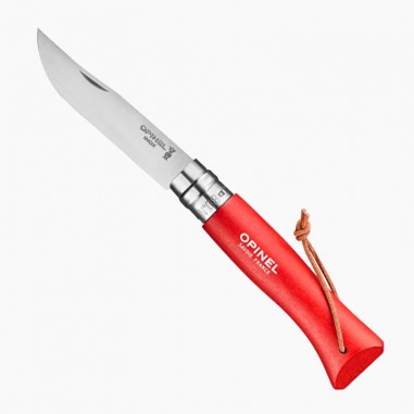 Faca OPINEL nº08 Aventureiro Vermelho