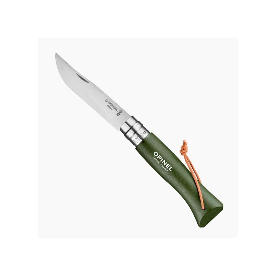 OPINEL nº08 Adventurer Khaki Knife - Elegance & Durability OPINEL nº08 Adventurer Khaki Knife - Elegance & Durability