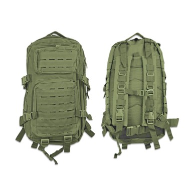 Barbaric backpack green 30 L Laser Cut