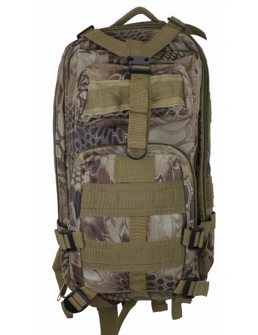 Mochila Barbaric Camo Coyote 30L | Resistencia y Estilo