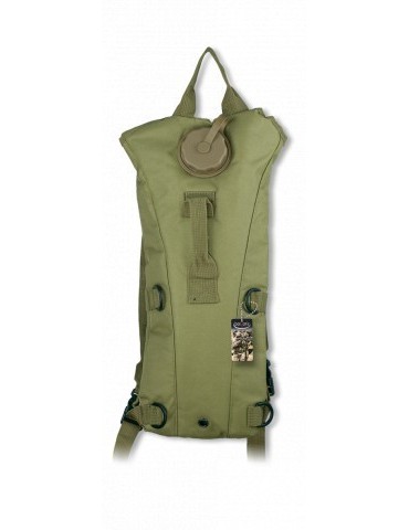 Mochila Hidratación 2.5L Verde - Libertad en Cada Paso