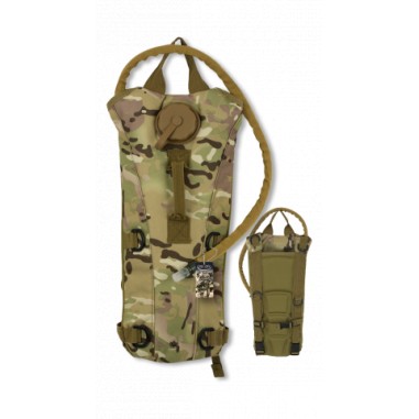 Camo hydration backpack. 2.5L
