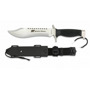 Albainox knife "white Bear". h: 18 cm