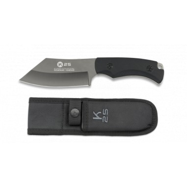 Knife K25 titanium coated G10. 10.8cm