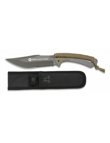K25 Coyote Paracord Knife - Durability & Style