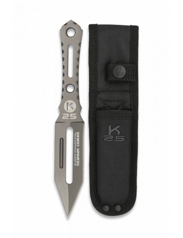 Couteau Lanceur K25 Titane - Précision et Durabilité