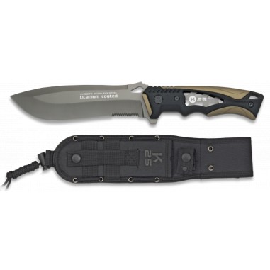k25 coyote knife. Titanium. 14 cm