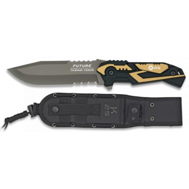 cuchillo K25 FUTURE Amarillo. hoja: 12.5