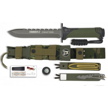 K25.Thunder II knife. Green camo. 17.