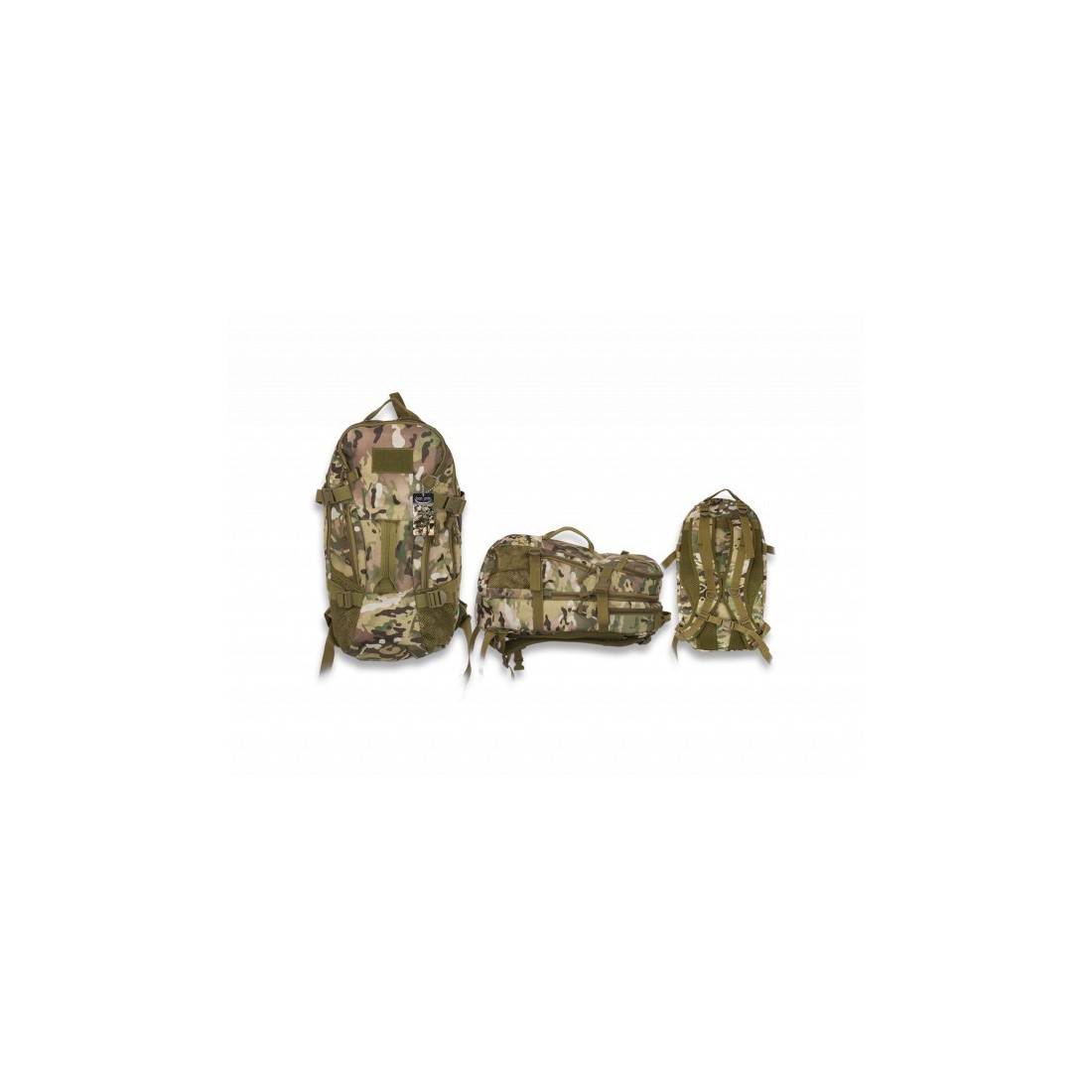 Mochila Barbaric Camo 40L - Estilo y Resistencia