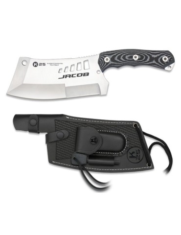 Tactical Machete K25 G10/CNC L.18.8cm - Durability &... 2