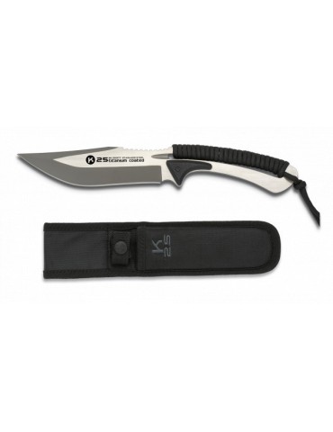 K25 Black Paracord Knife - Durability & Performance 2