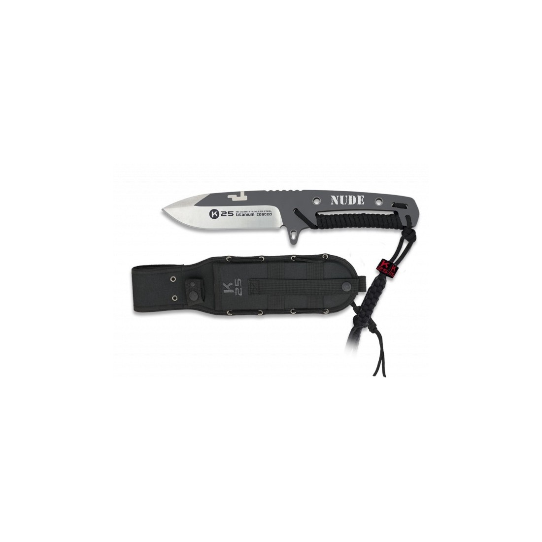 Cuchillo K25 Encordado.NUDE 23.5cm - Diseño y Durabilidad