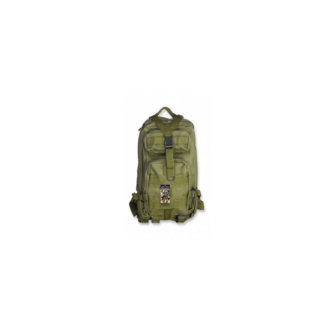 Mochila Barbaric Verde 30L - Estilo y Resistencia