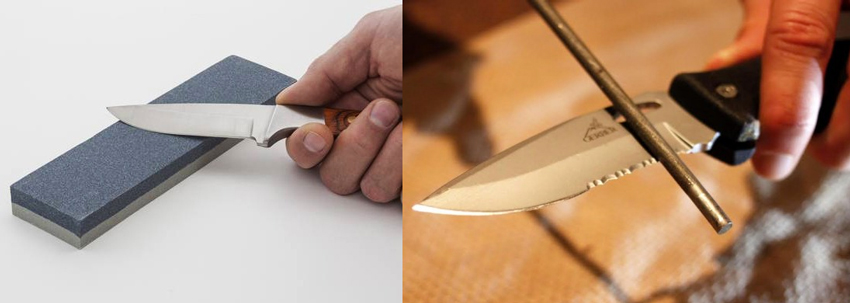 Te explicamos cómo afilar bien un cuchillo con chaira
