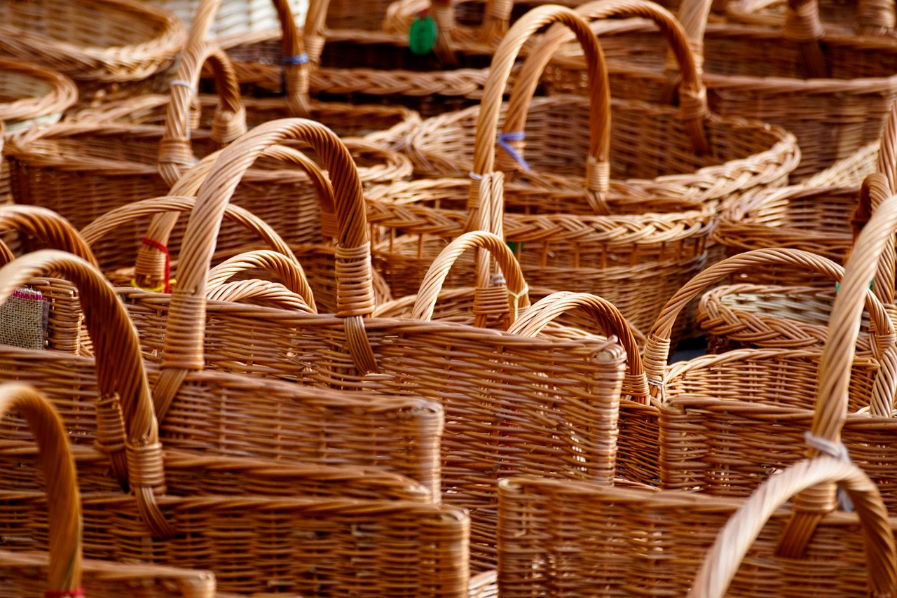 Tipos de Cestas y cestos, materiales y características ⊛ Blog de Setas