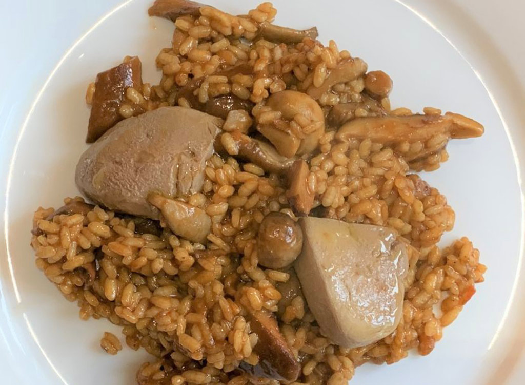 arroz secreto foie y setas