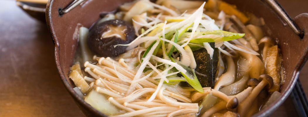 setas japonesas en la cocina
